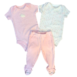 ☃️Carter's Bunny Onesie and Pant Set